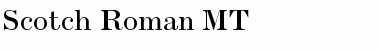 Download Scotch Roman MT Font