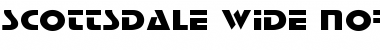Scottsdale Wide Normal Font