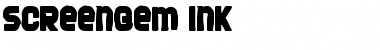 Screengem Ink Regular Font