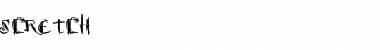 scretch Font