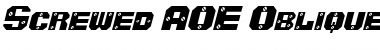 Download Screwed AOE Font