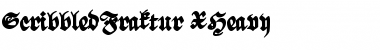 ScribbledFraktur-XHeavy Font