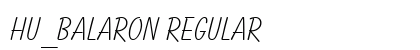 Hu_Balaron Regular preview