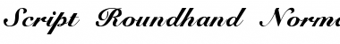 Download Script-Roundhand Font