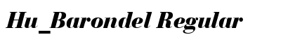 Hu_Barondel Regular preview