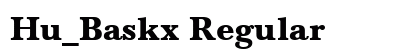 Hu_Baskx Regular preview