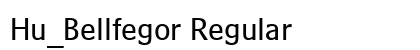 Hu_Bellfegor Regular preview