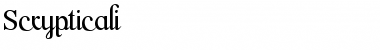 Scrypticali Font