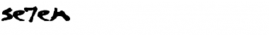 Se7en Font