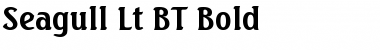 Seagull Lt BT Bold Font