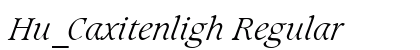 Hu_Caxitenligh Regular preview