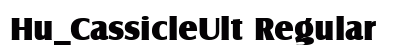 Hu_CassicleUlt Regular preview