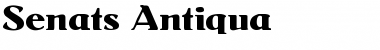 Download Senats-Antiqua Font