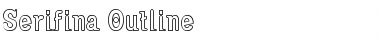 Serifina Outline Regular Font