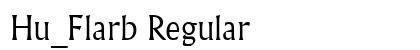 Hu_Flarb Regular preview