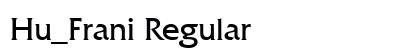 Hu_Frani Regular preview