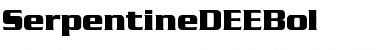 SerpentineDEEBol Regular Font