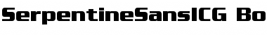 SerpentineSansICG Bold Font