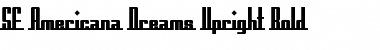 SF Americana Dreams Upright Font