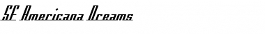 SF Americana Dreams Font