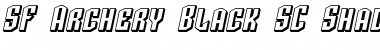 Download SF Archery Black SC Shaded Font