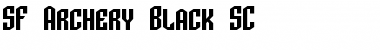 SF Archery Black SC Font