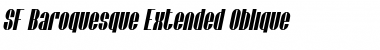 SF Baroquesque Extended Font