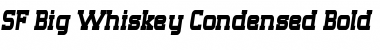 SF Big Whiskey Condensed Font