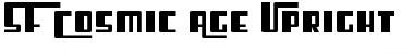 SF Cosmic Age Upright Font