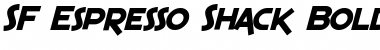 SF Espresso Shack Font