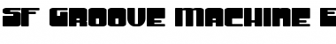 SF Groove Machine ExtUpright Font