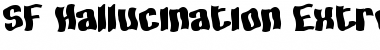 SF Hallucination Extreme Font