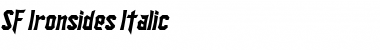 SF Ironsides Italic Font SF Ironsides Italic Font