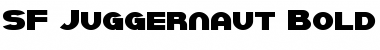 SF Juggernaut Bold Font SF Juggernaut Bold Font