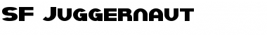 SF Juggernaut Regular Font SF Juggernaut Regular Font