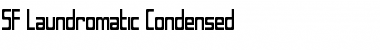 SF Laundromatic Condensed Regular Font SF Laundromatic Condensed Regular Font