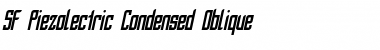SF Piezolectric Condensed Font