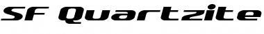 SF Quartzite Extended Italic Font SF Quartzite Extended Italic Font