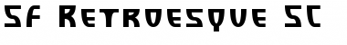SF Retroesque SC Font