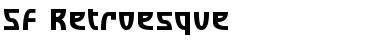 SF Retroesque Regular Font SF Retroesque Regular Font