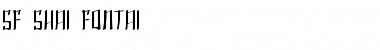 SF Shai Fontai Regular Font SF Shai Fontai Regular Font
