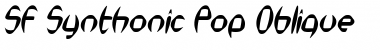 SF Synthonic Pop Oblique Font SF Synthonic Pop Oblique Font