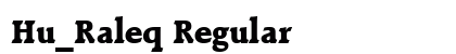Hu_Raleq Regular preview