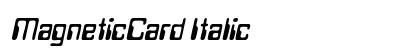MagneticCard Italic Preview