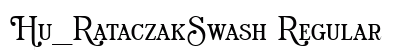 Hu_RataczakSwash Regular preview