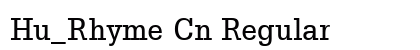 Hu_Rhyme Cn Regular preview