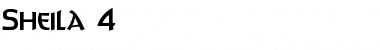 Download Sheila 4 Font Download Sheila 4 Font