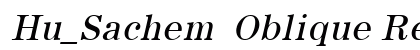 Hu_Sachem  Oblique Regular preview