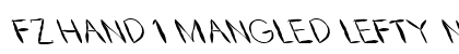 FZ HAND 1 MANGLED LEFTY Normal preview