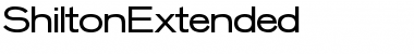 ShiltonExtended Regular Font